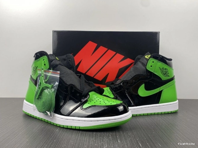 555088-030 Green 1 Jordan Air Pine OG High 1030